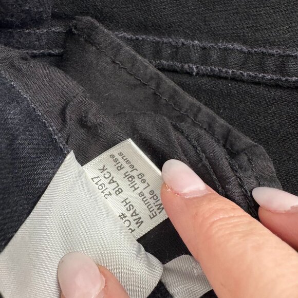 Reformation Emma High Rise Wide Leg Crop Jeans Size 27 - Picture 7 of 12